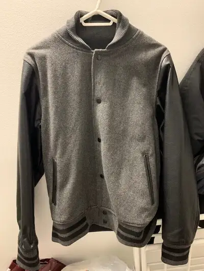 Urban Outfitters Leather Sleeve Varsity Jacket - Medium Men’s, View more