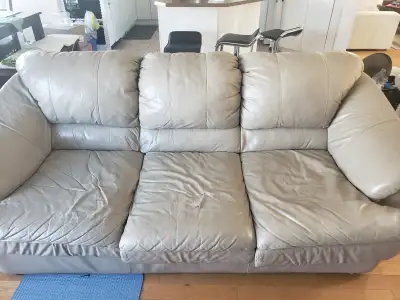 Free leather sofa and loveseats, View more
