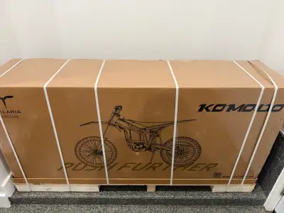 Talaria Komodo Electric Dirt Bike Black Brand New in a Box You are welcome to unpack it before you b...