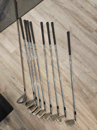 Macgregor golf clubs incomplete set,  used