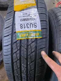 Set of 4 New 225 65 17 Allseasons tires Dot 2023 rated 100,000km