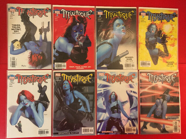 MARVEL Mystique (2003) lot of 24 comics - complete series in Comics & Graphic Novels in Edmonton - Image 3