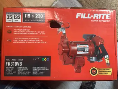 FILL-RITE 35 GPM Transfer Pump, View more