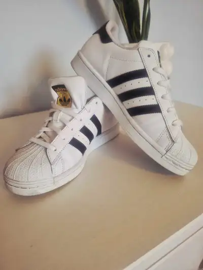Adidas  Womens Superstar White and Black Footwear, View more