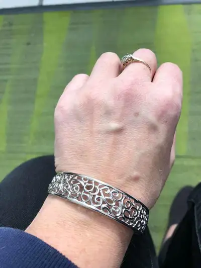 Beautiful Silver Cuff .925, View more