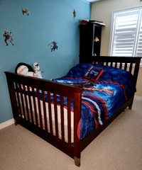 Convertible 3n1  crib set