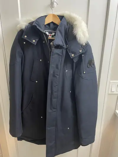 Moose Knuckles ORIGINAL SHEARLING TRIM STIRLING PARKA, View more