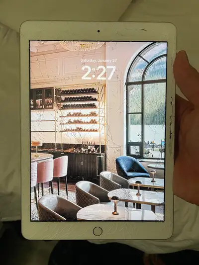 Apple IPad Broken LCD for Parts, View more