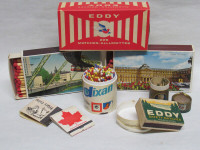 EDDY MATCHES  & COLLECTABLE MATCH BOXES