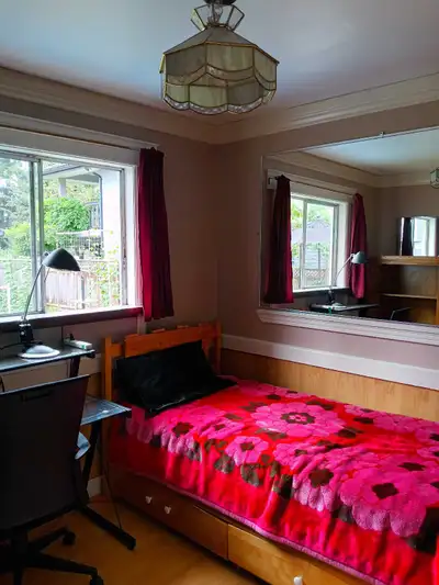 Private furnished room near Gateway skytrain station available immediately or June 1rst.$550 include...