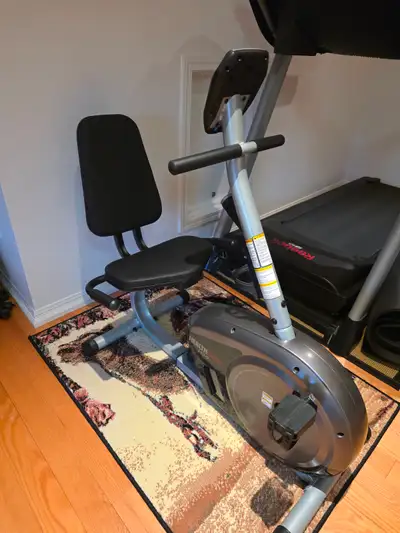 The HealthRider H20X recumbent exercise bike, View more