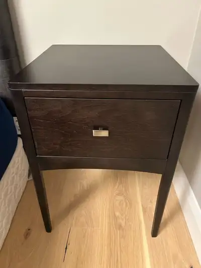 (2) Geovin solid wood nightstands, View more