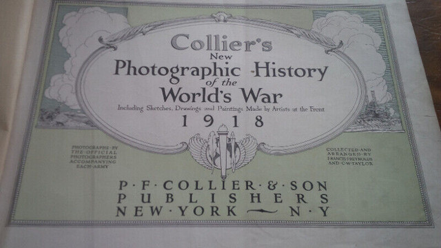 Collier's New Photographic History of the World's War, 1918 in Arts & Collectibles in Stratford - Image 4