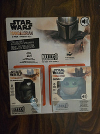 Bitty Boomers Mandalorian 2-Pack Collectible Bluetooth Speaker