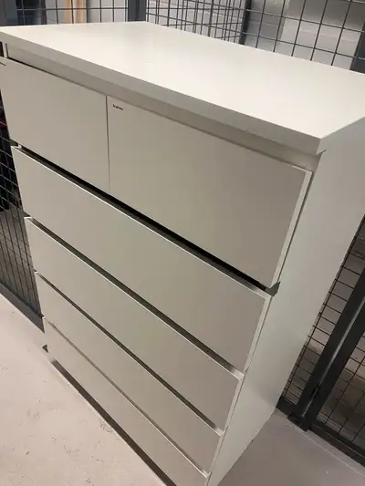 White 6-Drawer Dresser / Chest of Drawers, View more
