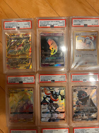 Graded PSA 10 and CGC assorted cards