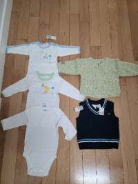 Lot of Brand New Boys Clothes - Size 3-12 mos