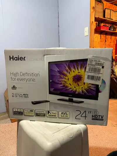 Haier LED 24” TV, View more