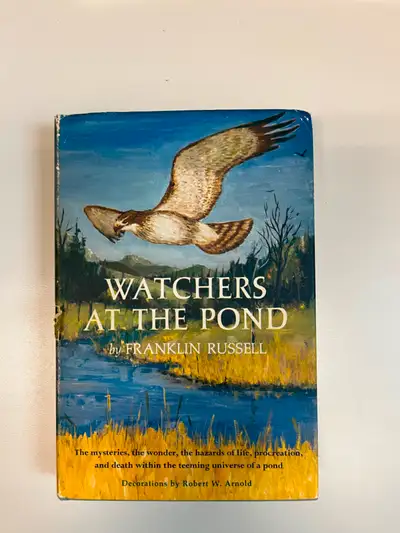 Vintage - Watchers at the Pond by Franklin Russell, View more