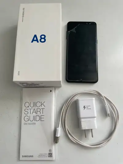 BLACK A8 SAMSUNG GALAXY CELL PHONE, View more
