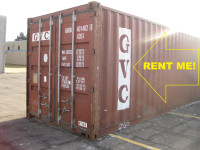 Used Sea Containers - C Cans - Steel Storage Containers