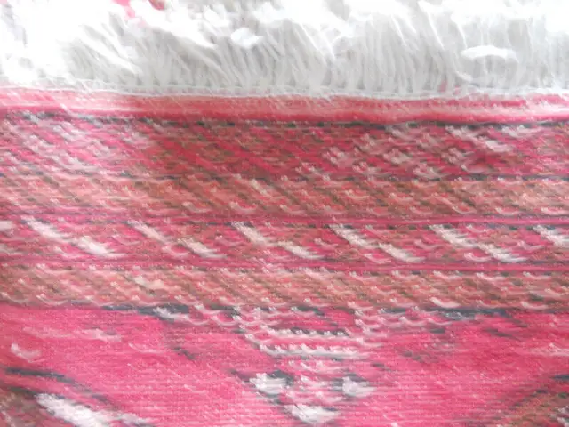 PERSIAN BOKHARA WOOL RUG in Rugs, Carpets & Runners in Ottawa - Image 3