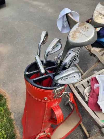 Used PowerBilt Golf Club Set with Bag, View more