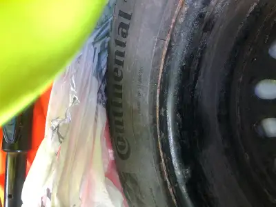 Continental Viking Contact 7 winter tires with steel rims. 215-60-17. Rims are 5x114.3 bolt pattern...