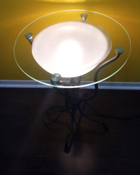 Electric corded Table with light $45. Still available