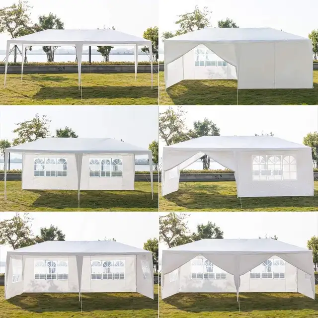 10'x20' Outdoor Canopy Party Wedding Tent Patio Gazebo in Patio & Garden Furniture in Mississauga / Peel Region - Image 5