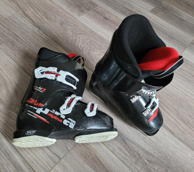Alpina AJ 3 Junior Downhill Ski Boots 22.5 Mondo size in Ski in Markham / York Region - Image 2