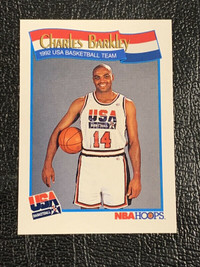 1991-92 NBA Hoops Basketball CHARLES BARKLEY #575 USA TEAM NM/MT
