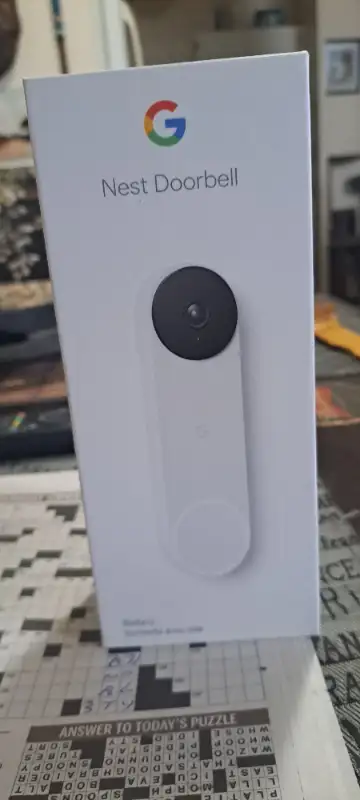 Google Nest Wireless Doorbell.