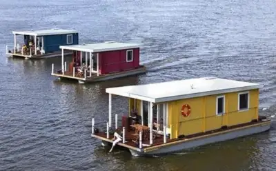 Houseboat Frame Kit Build your own Houseboat by using our standard galvanized light steel frame with...
