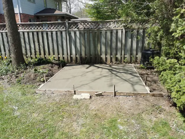 Shed pads / hot tub pads62863722028161123