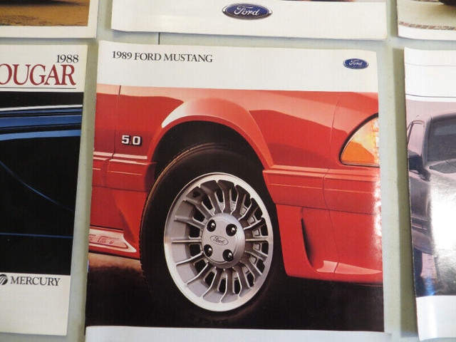 1987 - 1989  FORD MERCURY SHOWROOM BOOKS in Other in Belleville - Image 4