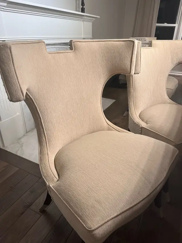 Luxury Compositions High‑Back Wing Dining Chairs | 600for6 sets in Chairs & Recliners in Oakville / Halton Region - Image 10