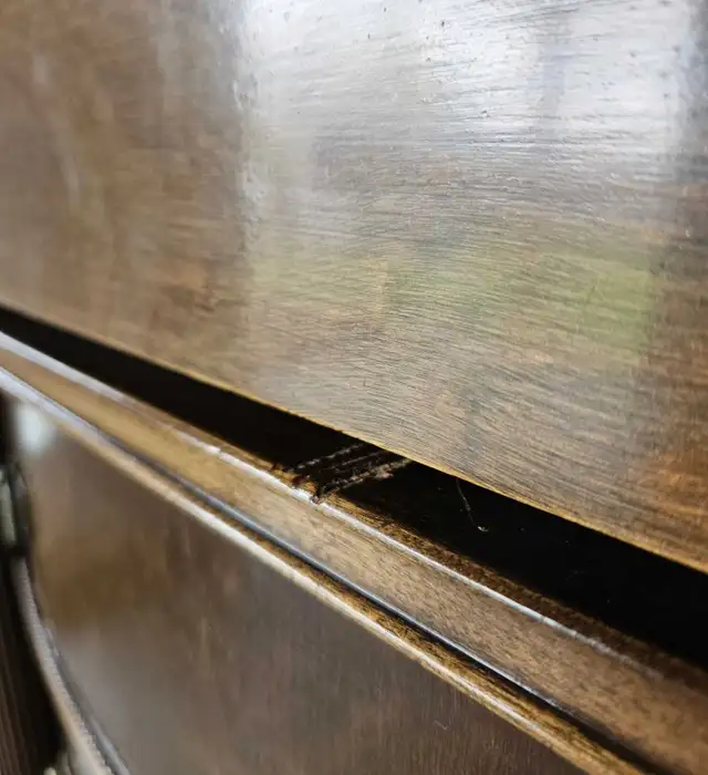 Antique Walnut Buffet - Delivery Available in Hutches & Display Cabinets in Winnipeg - Image 5