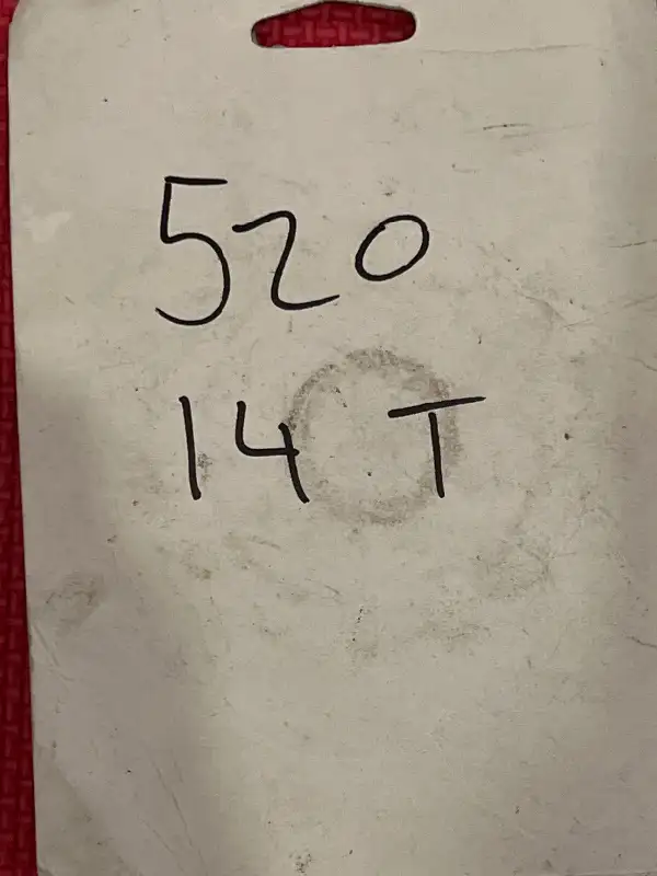 Honda CR250 CRF450 CR500 Front Gear Sprocket Suzuki RMZ450 34714 in Other in Barrie - Image 6