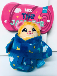 Bark Box The Jamster Hamster in Pajamas Dog Toy S *brand new*