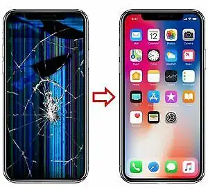 crack in screen?broken lines on lcd display? iphone 4 5 6 7 8 plus x xr xs max 11 12 13 14 plus pro...