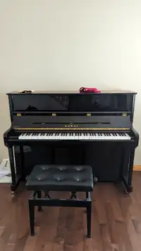 Kawai 48" K3 Upright Piano, 10 years old, $5400