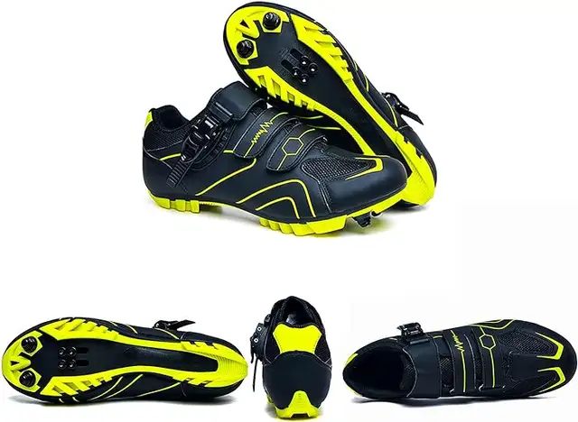 Funamee Men/Women Road Cycling Mountain Bike Shoes in Clothing, Shoes & Accessories in Strathcona County - Image 2