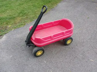 Kids Red Wagon, View more