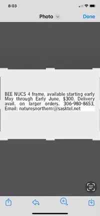 Bee Nucs 4 frame