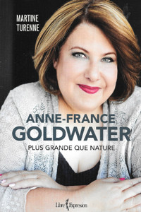 Livre de Anne-France Goldwater plus grande que nature