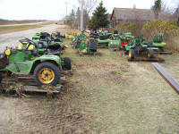 Recycling John Deere, Case, Yard & Garden Tractors & Attachments