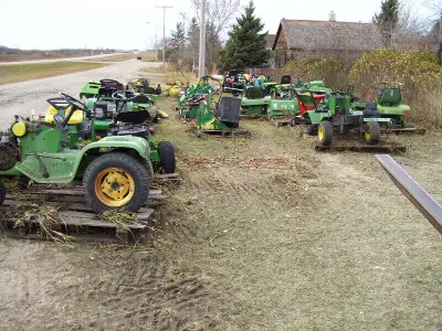 Recycling John Deere, Case, Yard & Garden Tractors & Attachments, View more