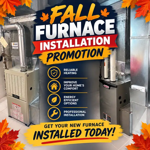 Fall Furnace Installation Promotion !