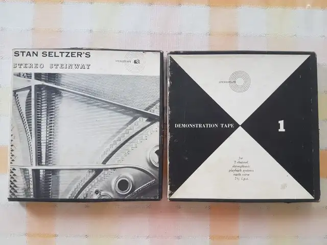 Two  made in USA empty 7" reels with boxes for sale in Pro Audio & Recording Equipment in Markham / York Region - Image 3